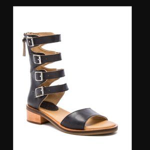 Revolve LATIGO Haiku LEATHER Soft Footbed Gladiator Sandal 11 Centurion Boho